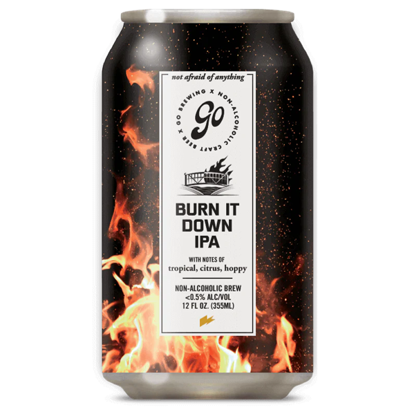 Go Brewing - Burn It Down IPA - Caramel Malt & Tropical (6 pack)