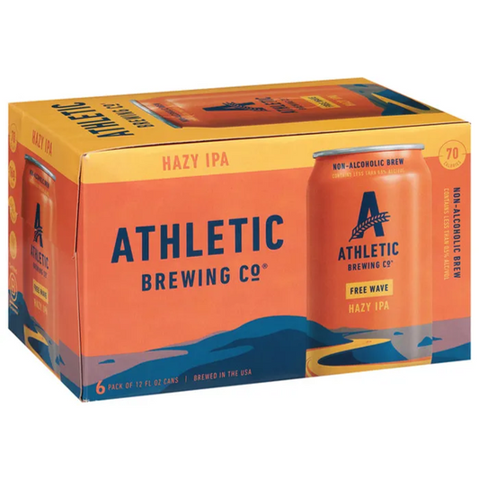 Athletic Brewing - Free Wave Hazy IPA (6 pack)