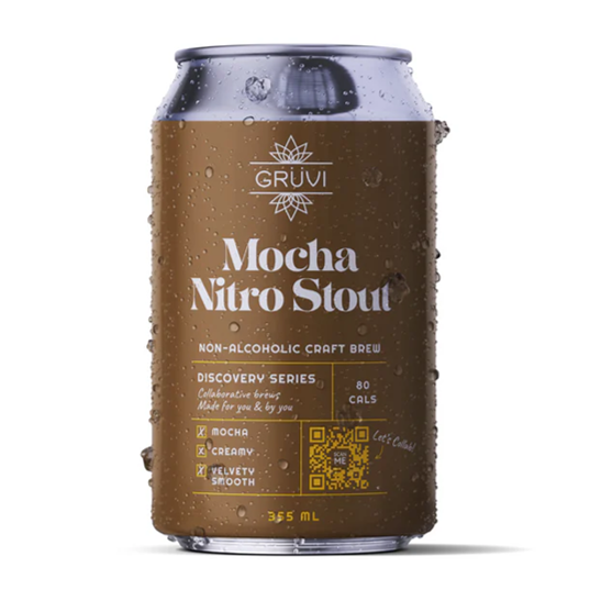 Gruvi - Mocha Nitro Stout (6 pack)