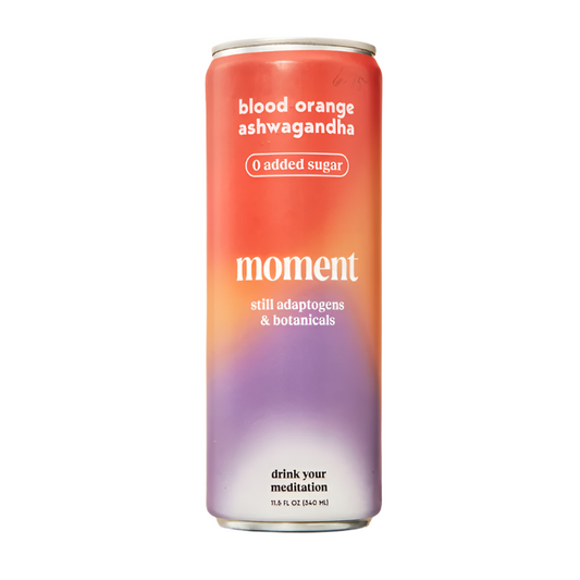 Moment - Blood Orange Ashwagandha Botanical Water (4 pack)