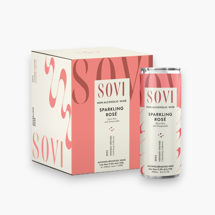 Sovi - Sparkling Rosé (4 pack)